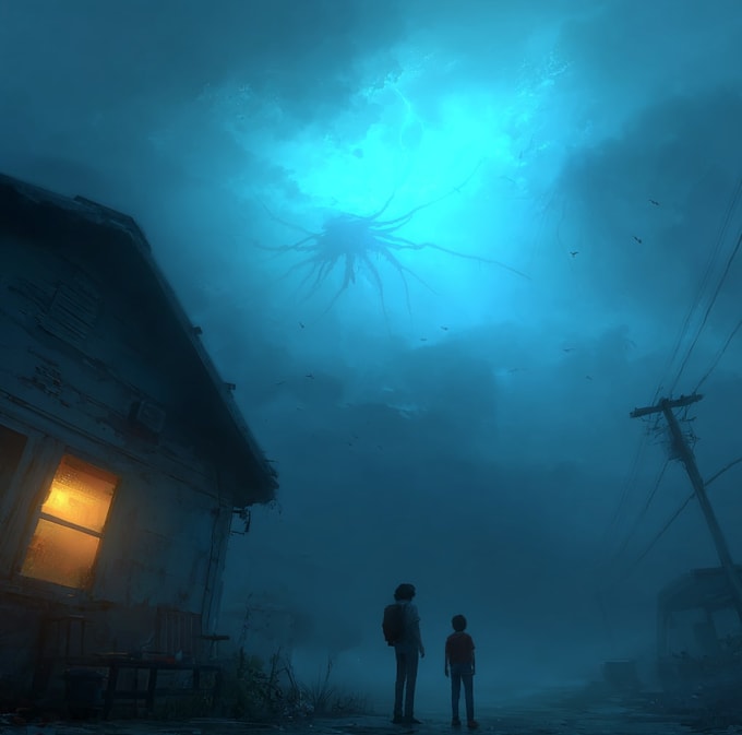 produce dark, horror, and creepy background