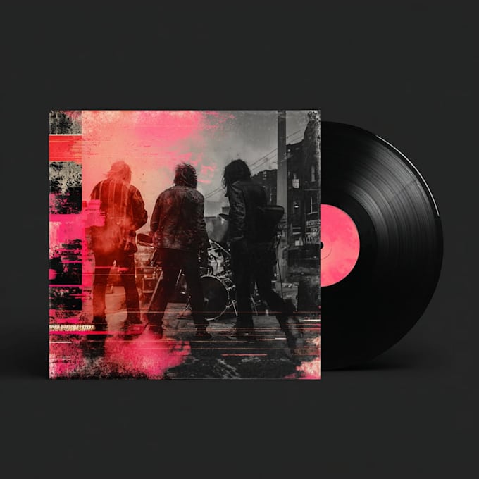 design unique music cover art