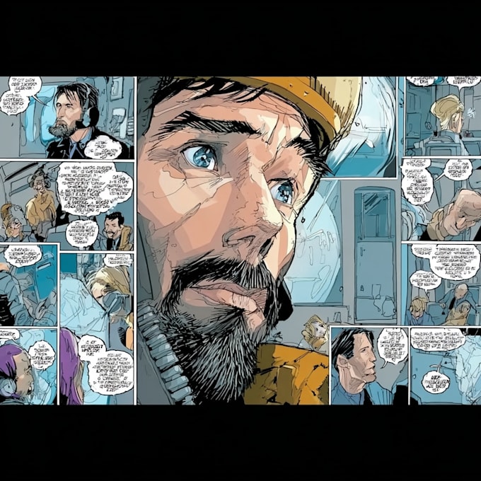 comic book illustration comic graphic novel comic