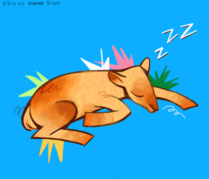 draw fish, animal, creature, pet of your liking