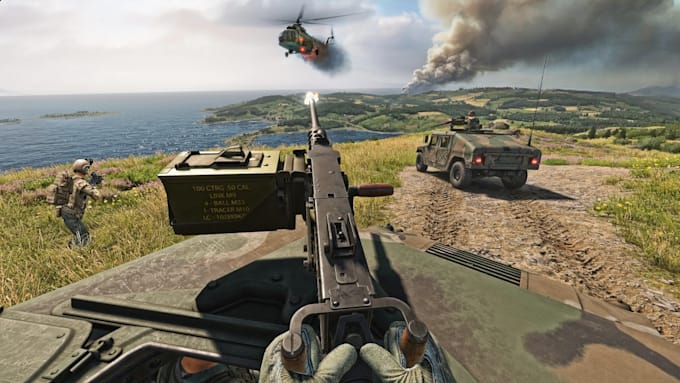 create custom weapons, vehicles, bases, and maps for arma reforger