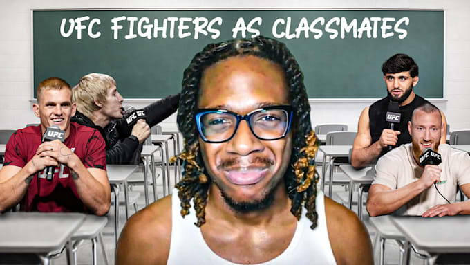design mma boxing sports thumbnail for youtube