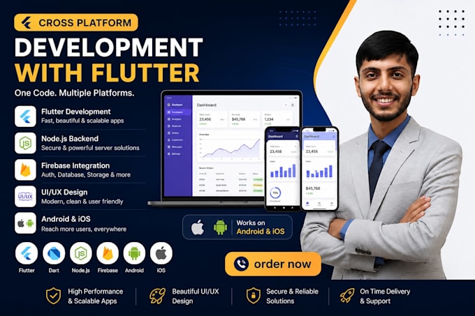 build production ready flutter apps with firebase integration