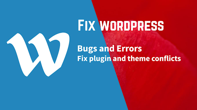 fix wordpress bugs and errors