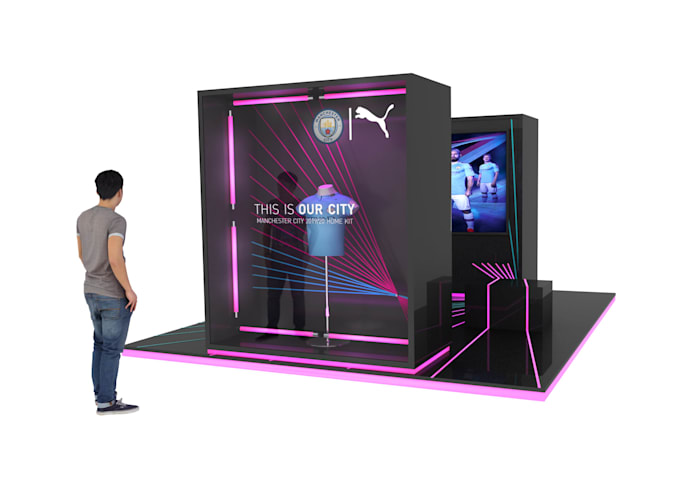 do creative in mall activations design