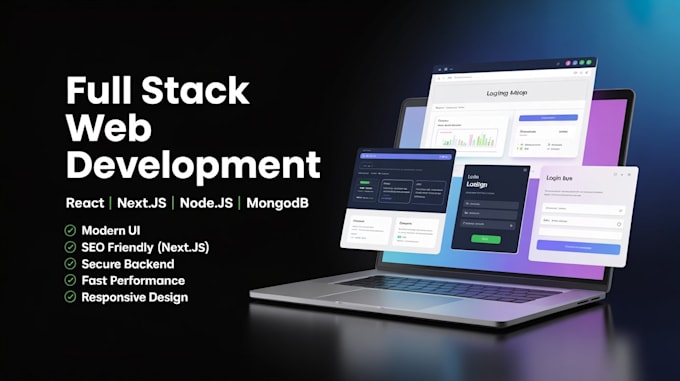 develop a modern full stack web application