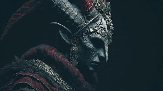create a dark fantasy character for you