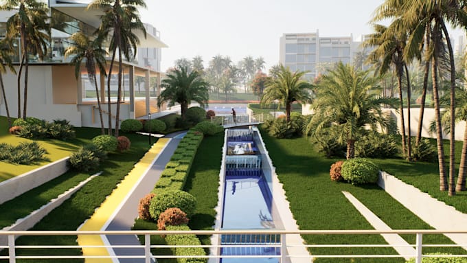 do professional landscape and exterior 3d modeling and rendering