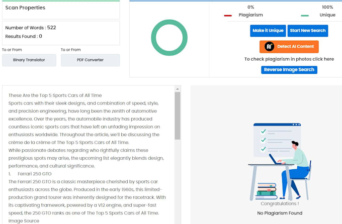 write SEO optimized automobile articles and blog posts