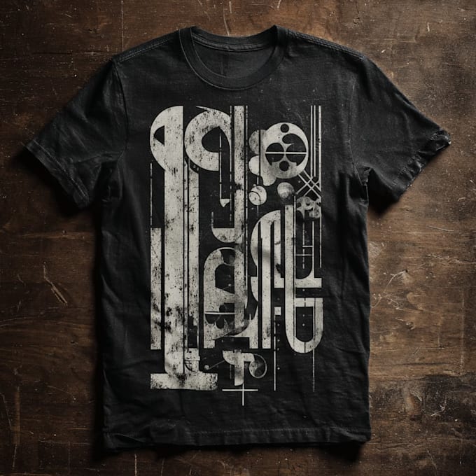 do typography tshirt graphics t shirt and merchandise design