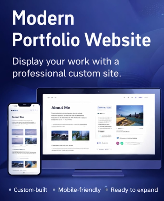 build a portfolio website