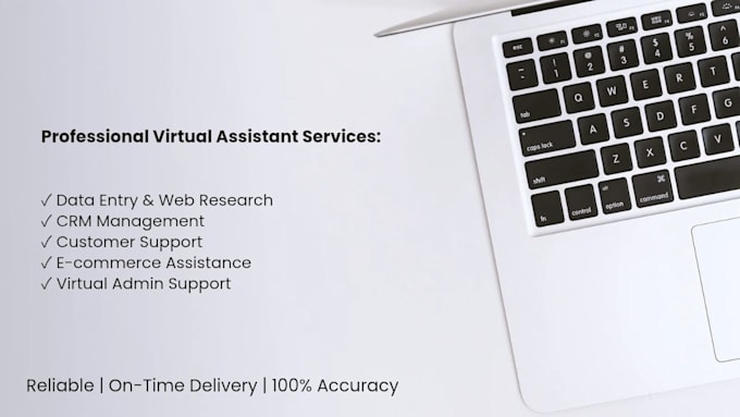 Be your reliable virtual assistant for data entry and admin tasks by ...