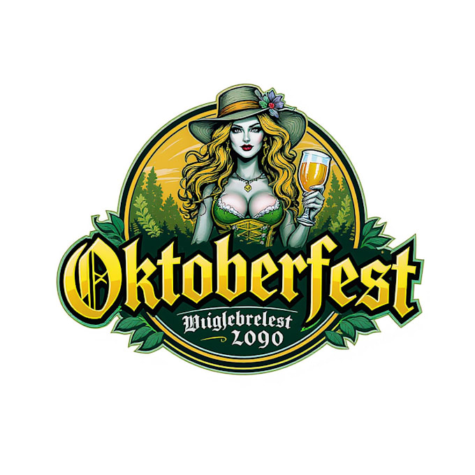 design a professional oktoberfest beer shop logo