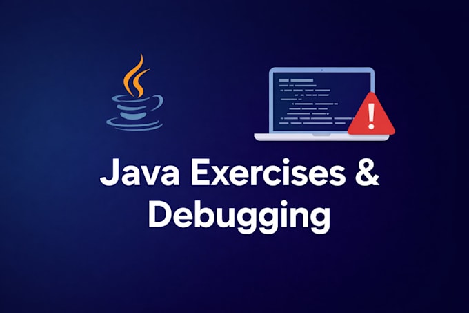 solve java programming exercises and projects