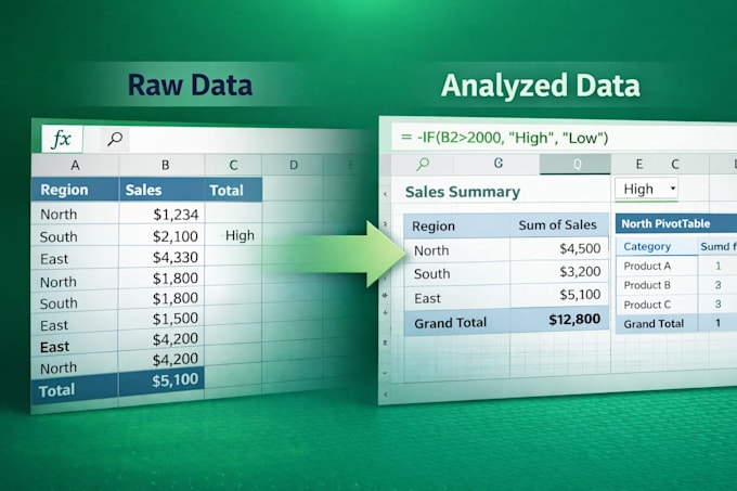 Math Pivot Formula Create excel formulas, pivot tables, and analyze your data by Justohke ...