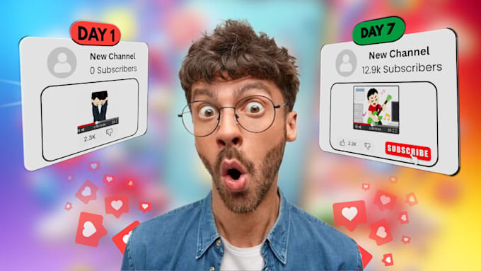 do catchy clickbait youtube thumbnails in 24hours
