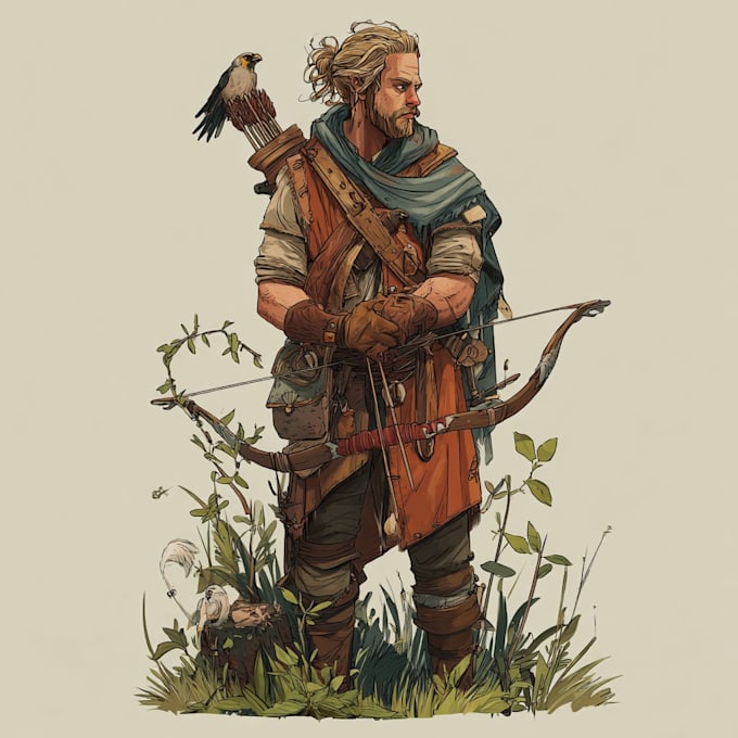 do dnd character art illustration commissions