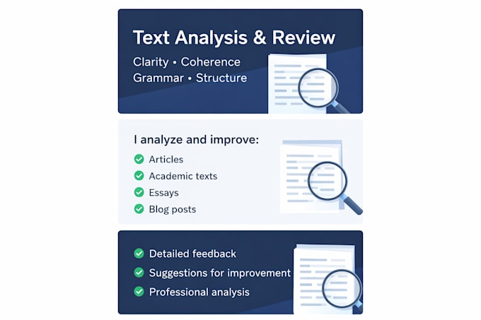 Text Content Review Flagging Example Do professional text analysis and content review by Dindom_ | Fiverr