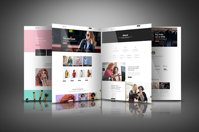 hostinger website design godaddy website design lead capture page
