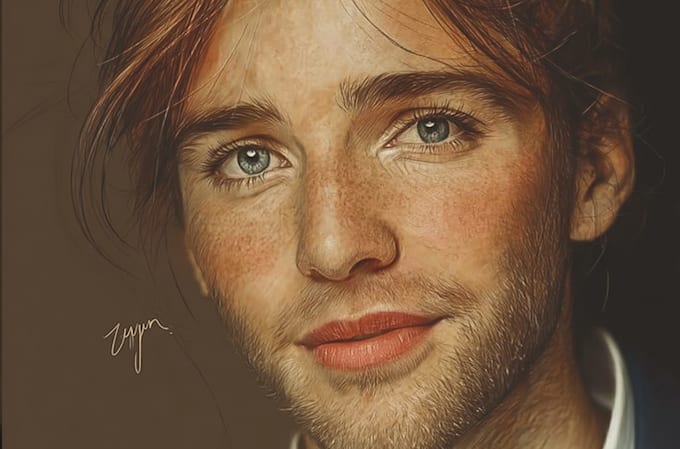 draw realistic people portraits