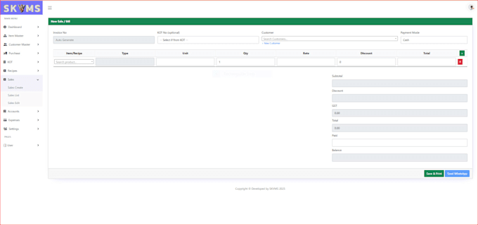 do restaurant billing software