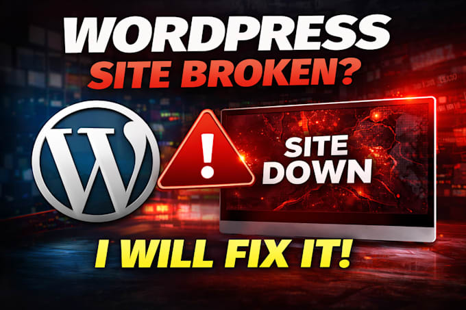 fix critical wordpress errors and recover your broken website