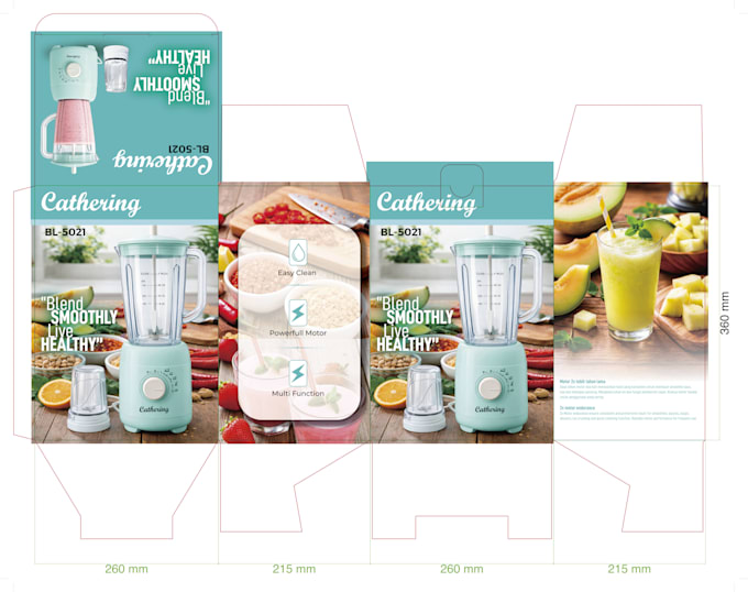 create print ready packaging and box dieline