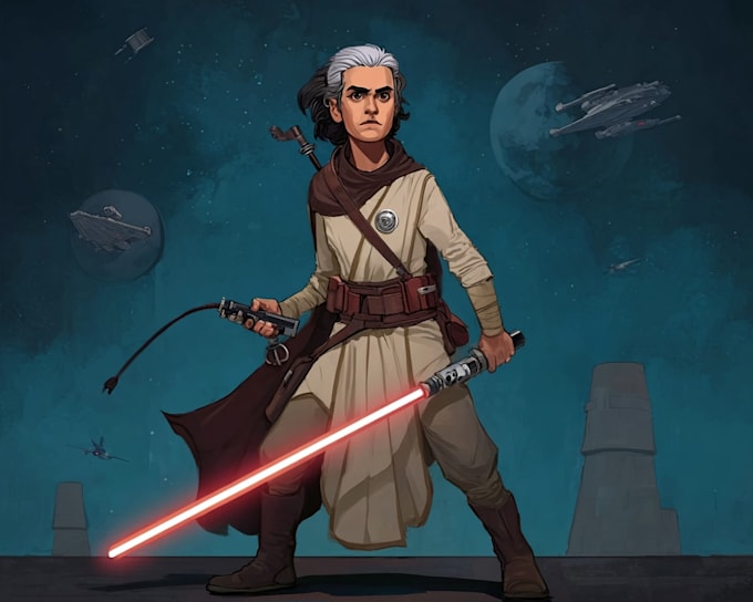 design your sci fi and star wars character