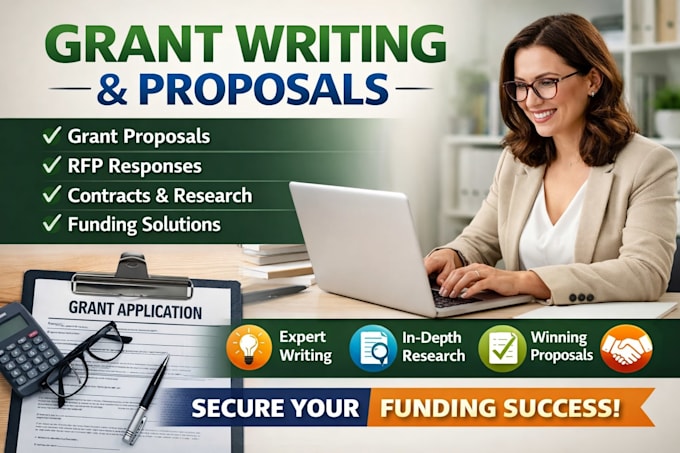 write grants, rfps, proposals, and contracts professionally