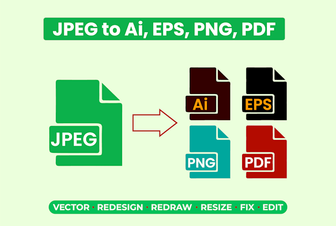 fix, redo, recreate, enhance, revamp, remake logo and image to vector tracing