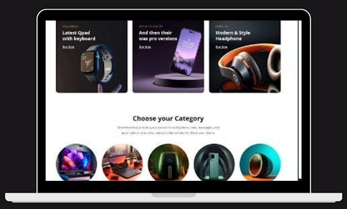 design professional electronics gadgets tech accessories woocommerce website