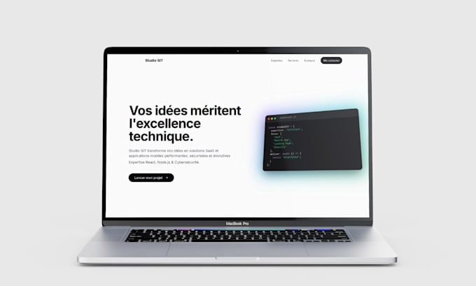 develop a secure saas web application