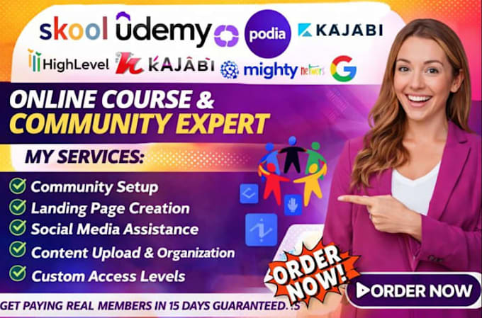 skool setup skool online course manager skool podia growth monetization