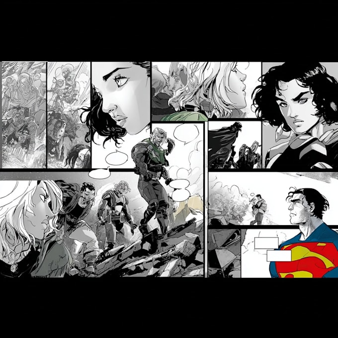 be comic artist graphic novel comic book page