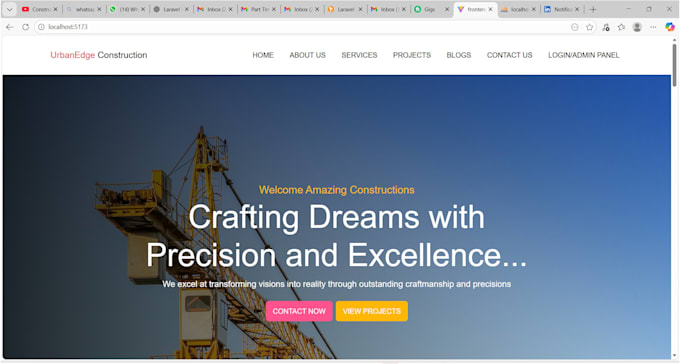 build php laraval custom app, business website, landing page and ai integrations