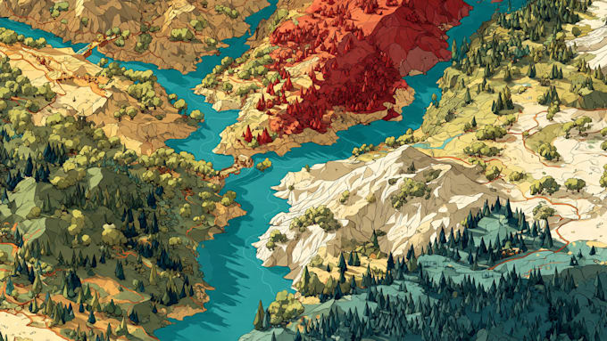 create a unique vector map