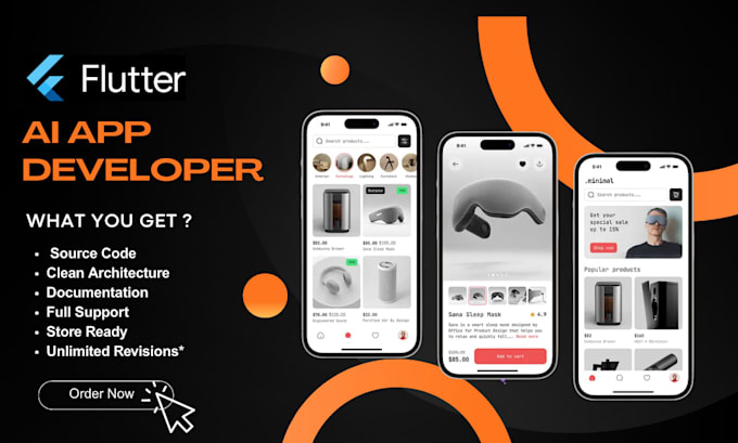 develop ai mobile app, ai android app, ai ios application