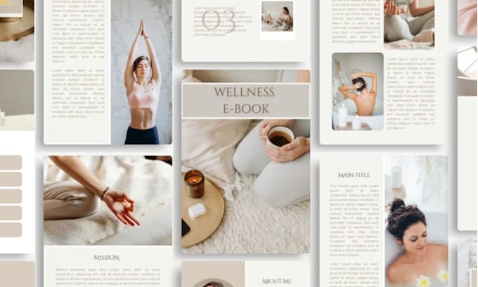 canva self care ebook editable planner workbook pro worksheet pdfs kdp journal