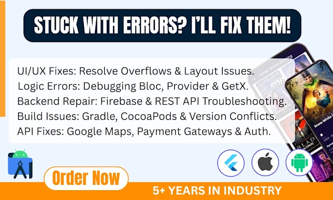 fix flutter UI bugs and logic issues