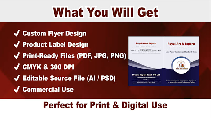 design barcodes labels flyers and excel sheet professionally