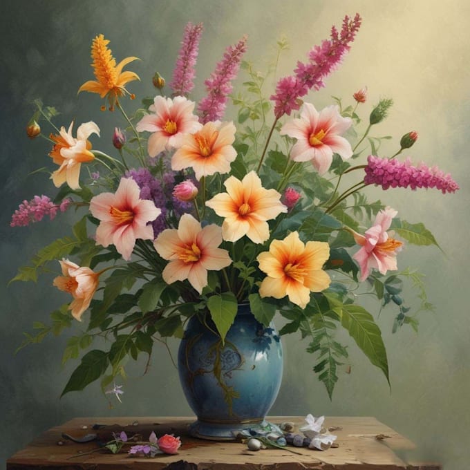 design botanical illustration art for you