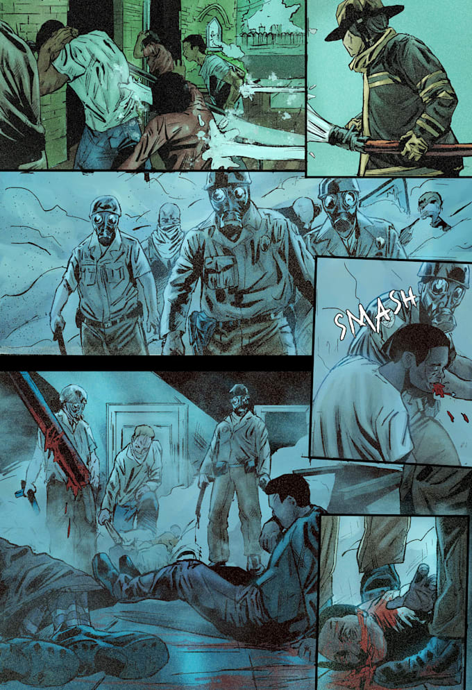 create cinematic motion comics and 2d animation