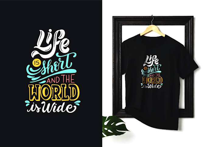 do creative graphics t shirt design for you