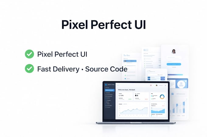 create responsive website with HTML CSS js react