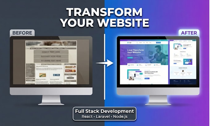 build responsive website and web application as full stack developer