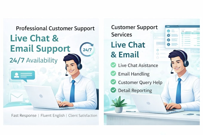 provide customer support and live chat assistance