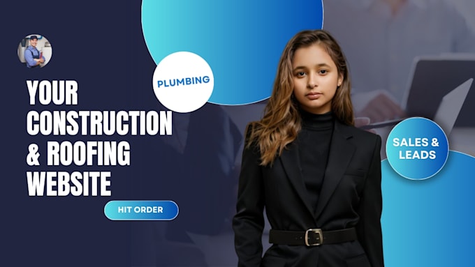 build a lead generating wordpress website for roofers, plumbers and hvac