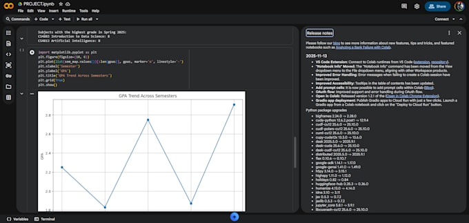 coding assignments and projects of students
