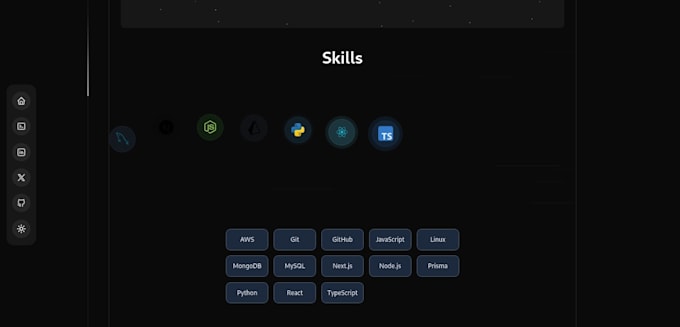 develop portfolio website for you