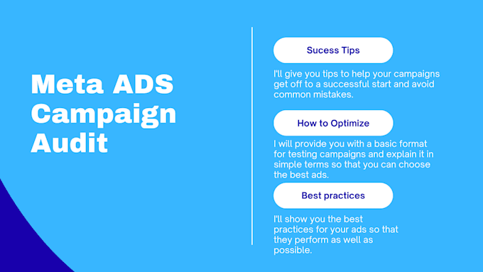 audit one active meta ads campaign to increase performance